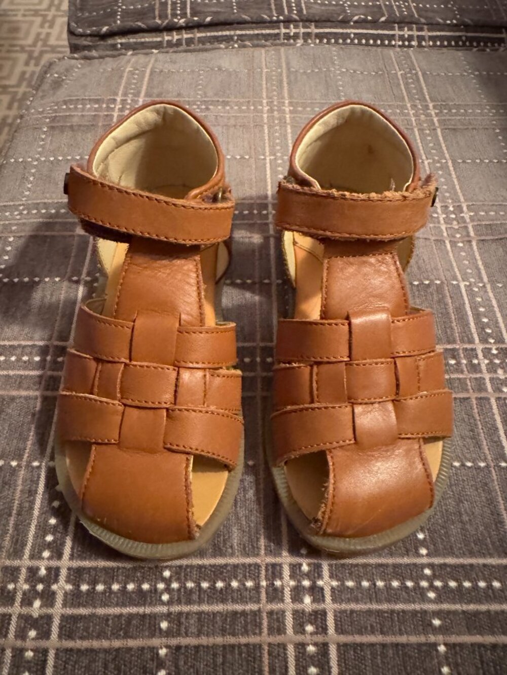 Naturino Italian Leather Fisherman Sandals EU 26 | Premium Toddler Shoes